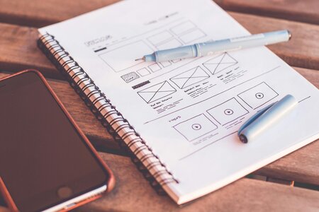 Cahier de design en cours